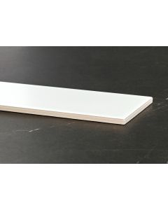 Hudson White Matte Porcelain Subway Tile by Walkon. Ideal for walls/backsplashes