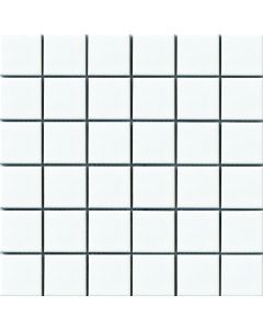2x2 Vintage Porcelain Mosaic White